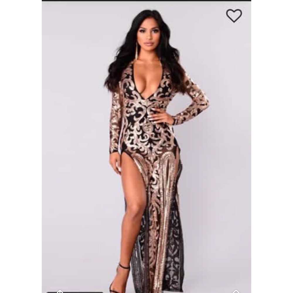 Fashion Nova Sequin Dress